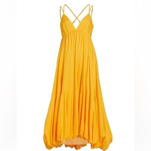 Cinq A Sept - Effie Double Spaghetti Strap Midi-Dress- Brand New with Tags